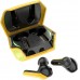 Wireless Hands Free Hoco S21 Magic Shadow Gaming Headset v5.0 με Led Φωτισμό, Βάση Φόρτισης Κίτρινο